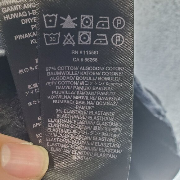 7 For All Mankind Jeans Womens 32 Black Tall Boot Distressed Denim - Picture 5 of 14